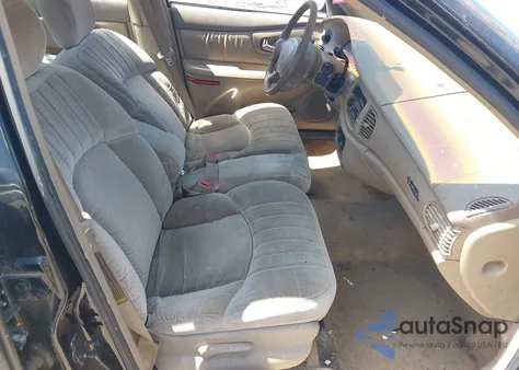 1999 Buick Century Custom из США, поврежденный, VIN 2G4WS52M0X1401222